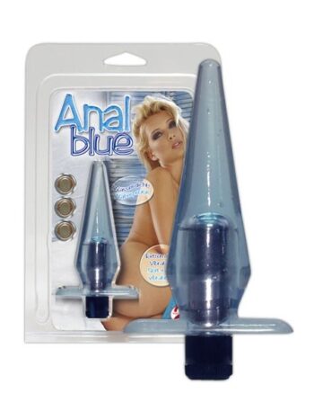 Anal Blue vibrator Buttplug