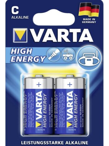 Varta C Batterier High Energy 1,5v