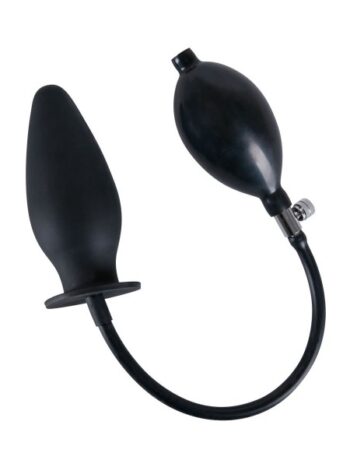 Anal Plug True Black Oppustelig