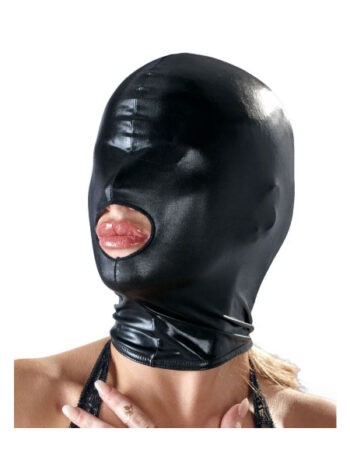 Bad Kitty Maske i Sort Wetlook