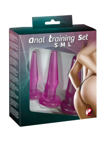 Anal Training - Anal plug sæt