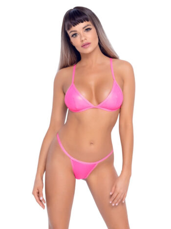 Neon-Lyserød Bikini