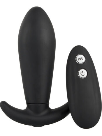 Vibrator anal plug med fjernbetjening