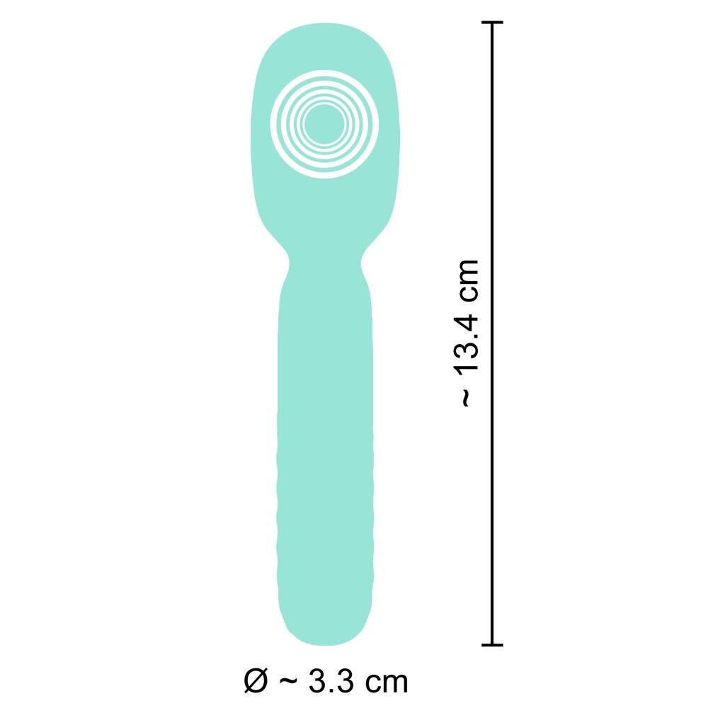Cuties Mini Wand Massagestav – Kraftfuld og Kompakt Klitorisstimulator - Billede 3