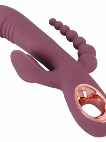 Slim Triple Plum 3-i-1 Vibrator