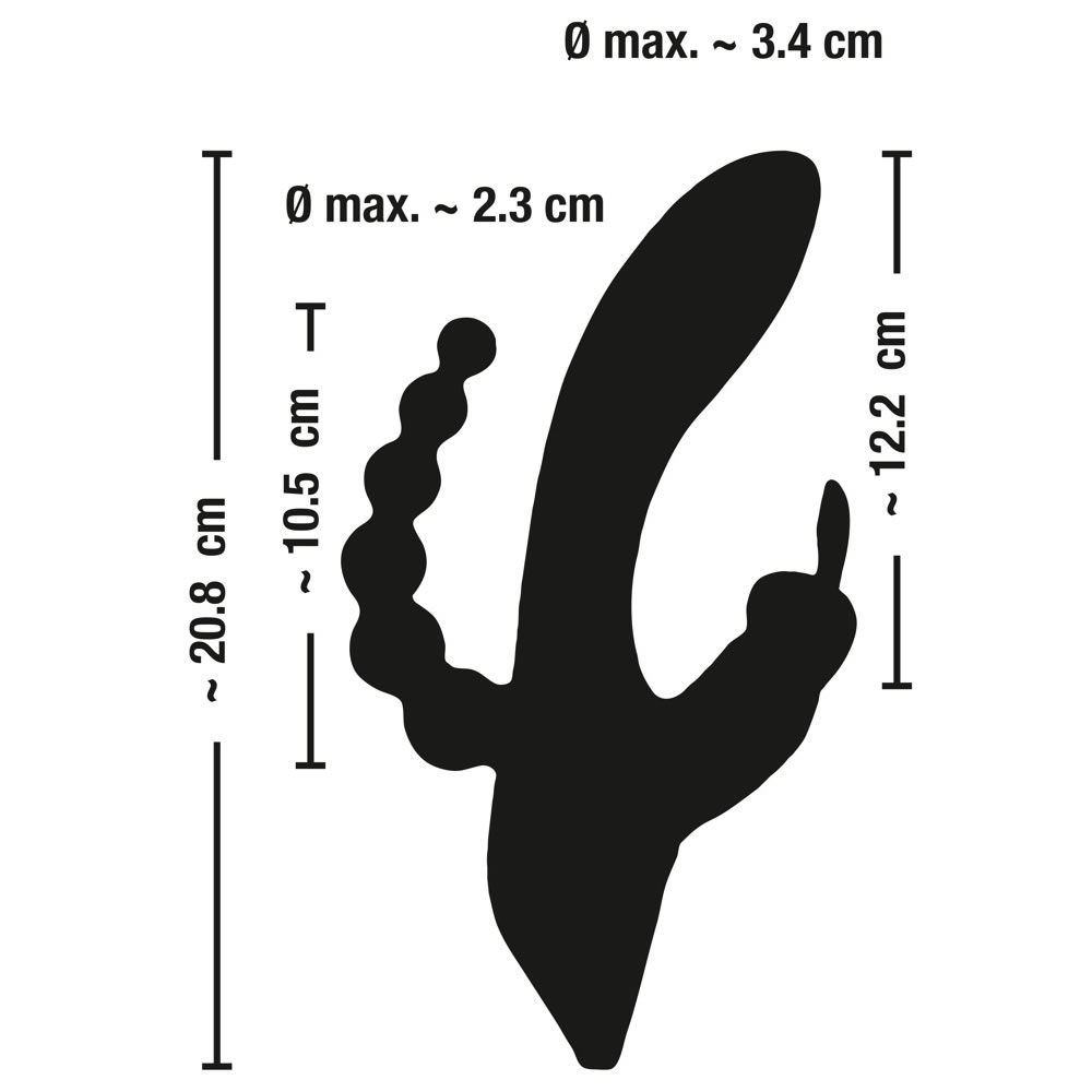 Sweet Smile Rabbit Vibrator – G-punkt & Klitoris Stimulation - Billede 4