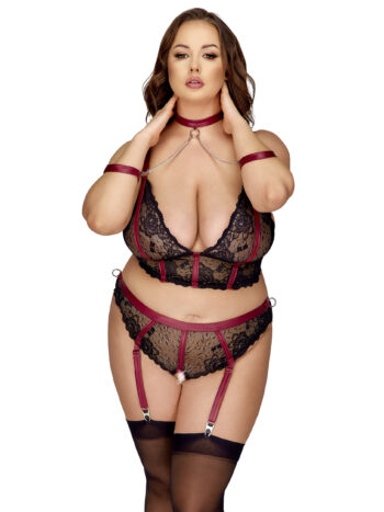 Blonde Wetlook Lingeri