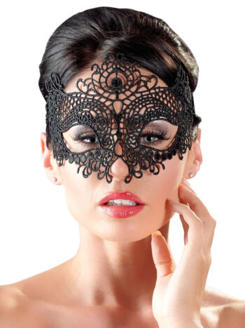 Elegant Broderet Maske