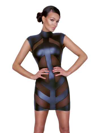 Wetlook Kjole med Nylon