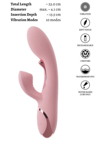 Beau Coeur AVENOR rabbit vibrator produktbillede